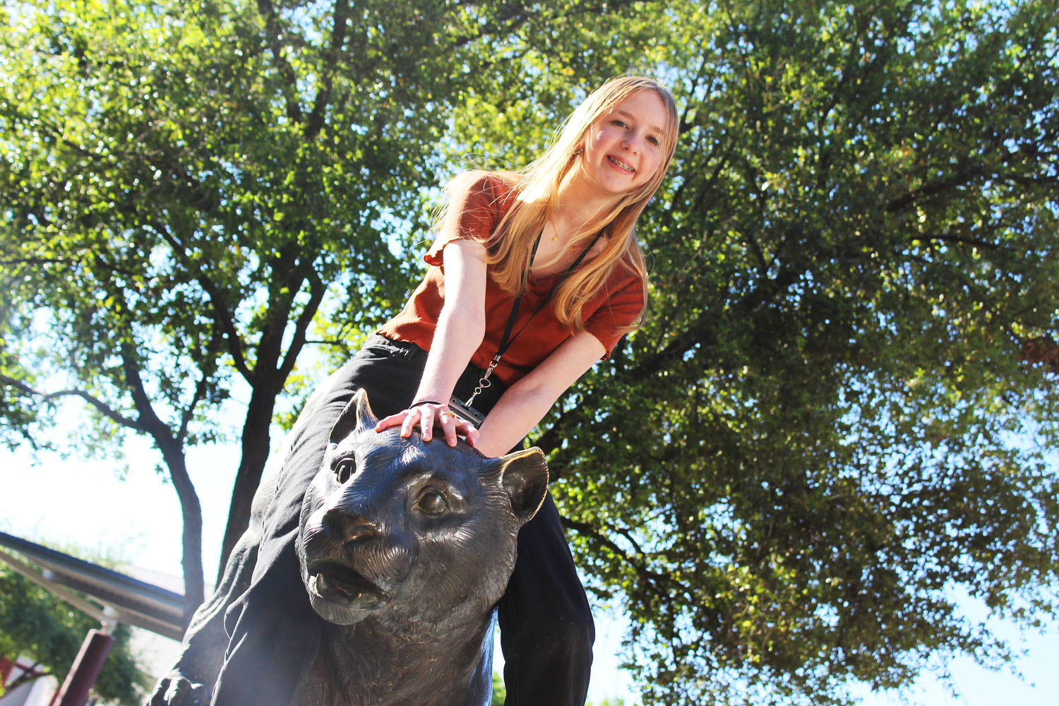Izzy on the Jaguar Izzy on the Jaguar