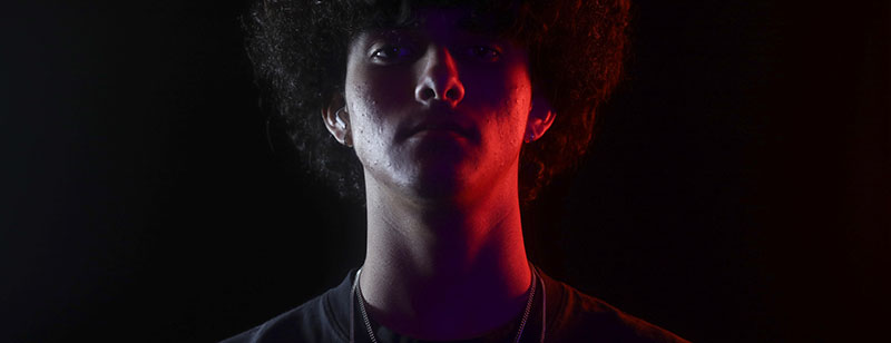 Nathan in dramatic lighting