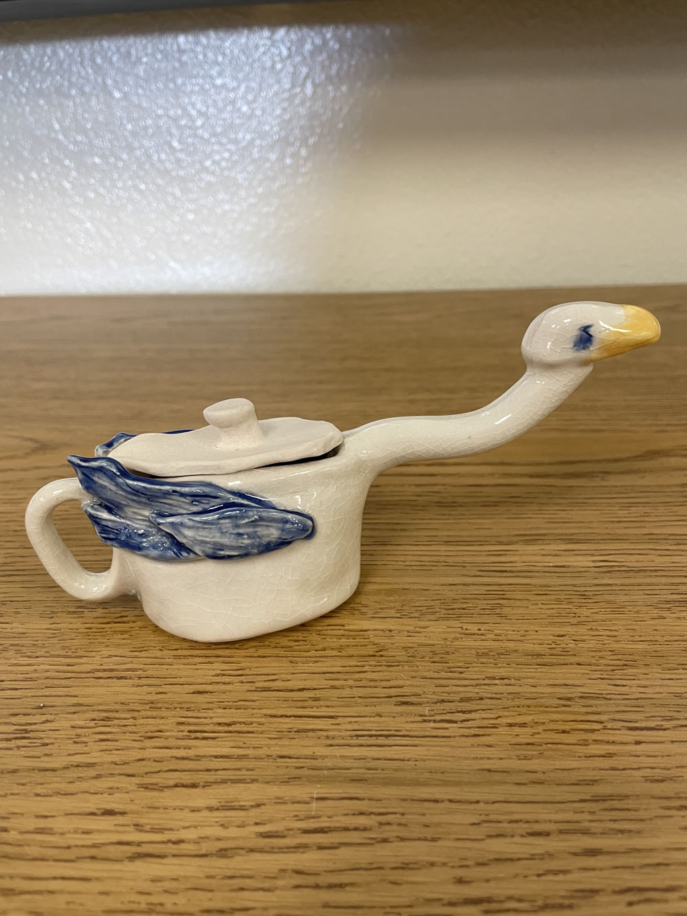 Clay Swan tea pot Clay Swan tea pot