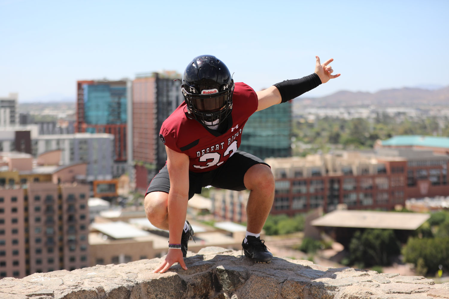 DRHS Football player ready for play! DRHS Football player ready for play!
