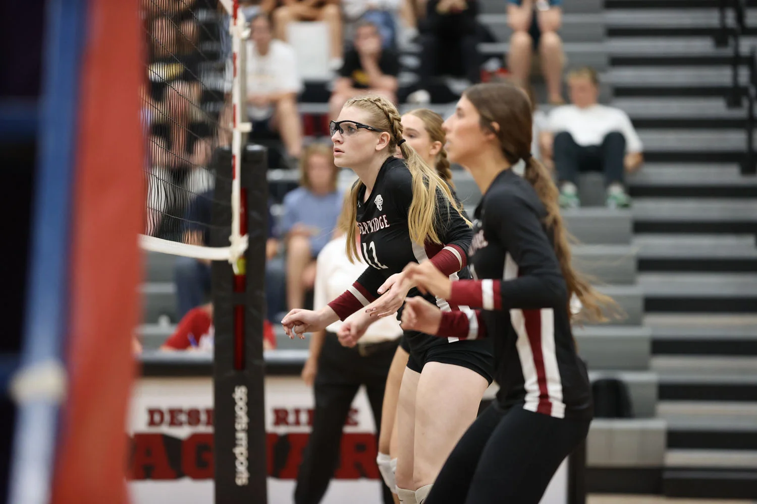 Focused on the opponent