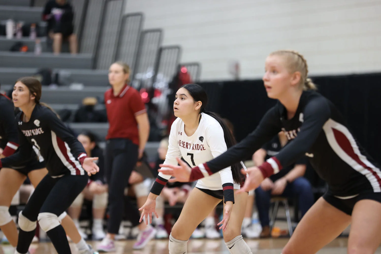 Set for the serve