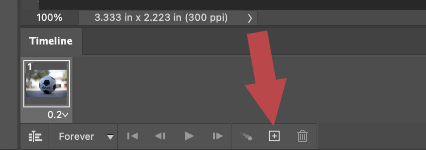New Frame Button