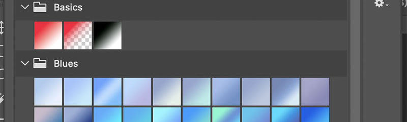Gradient Styles Window