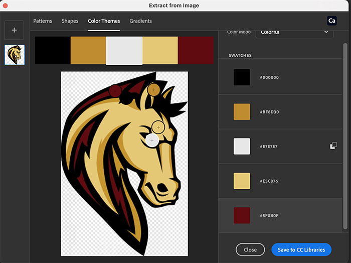 Extract from Image- Gradient Picker Extract from Image- Gradient Picker