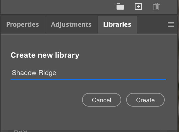 Name your New Library Name your New Library