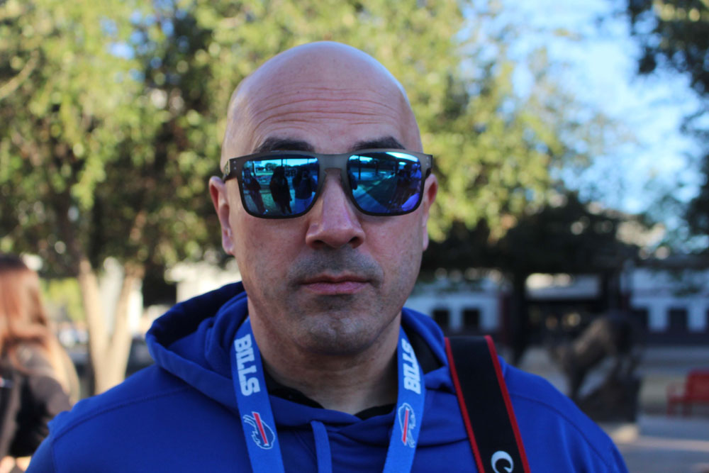 Close Up of Mangone With Glasses
